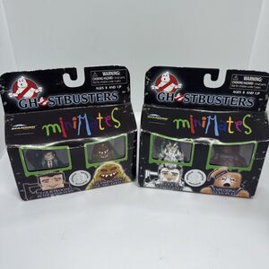 Ghostbusters Minimates GOOEY RAY STANTZ,EXPLODING STAY PUFT ,PETER VENKMAN,GHOST